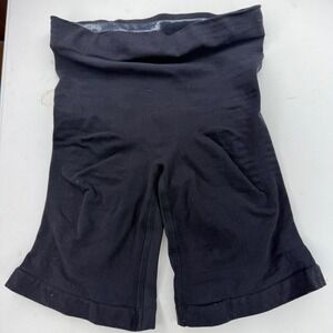 Skims Sculpting Short Mid Thigh High Waist Onyx Black Shapewear S/M